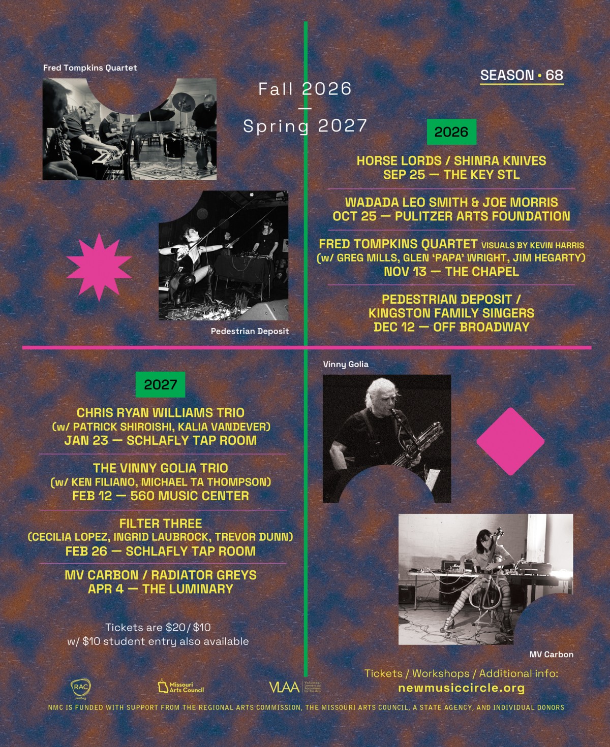 NMC 68th Season Poster